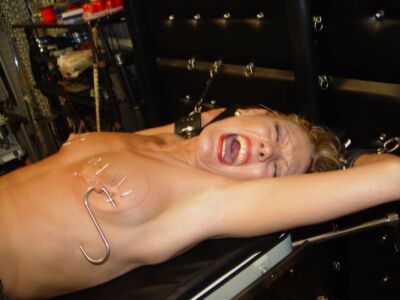 Rita Torture Galaxy Pierced Tattoed Needles Slave 101