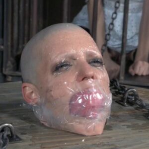 Abigail Dupree bald bondage mouth gag